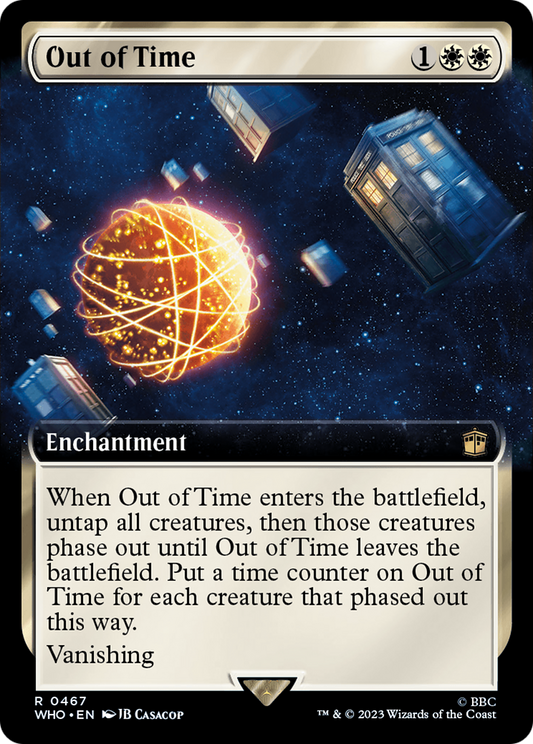 Out of Time (Extended Art) [Doctor Who] [Foil]