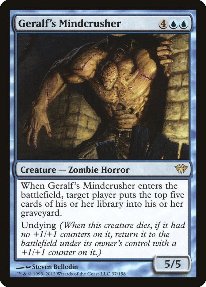 Geralf's Mindcrusher [Dark Ascension] [Foil]