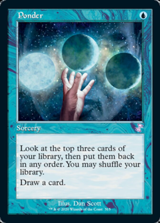 Ponder (Timeshifted) [Time Spiral Remastered] [Foil]