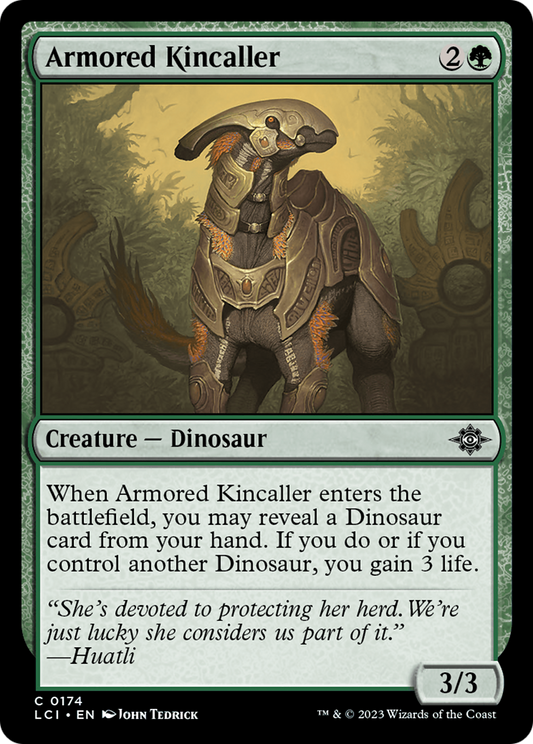 Armored Kincaller [The Lost Caverns of Ixalan] [Foil]
