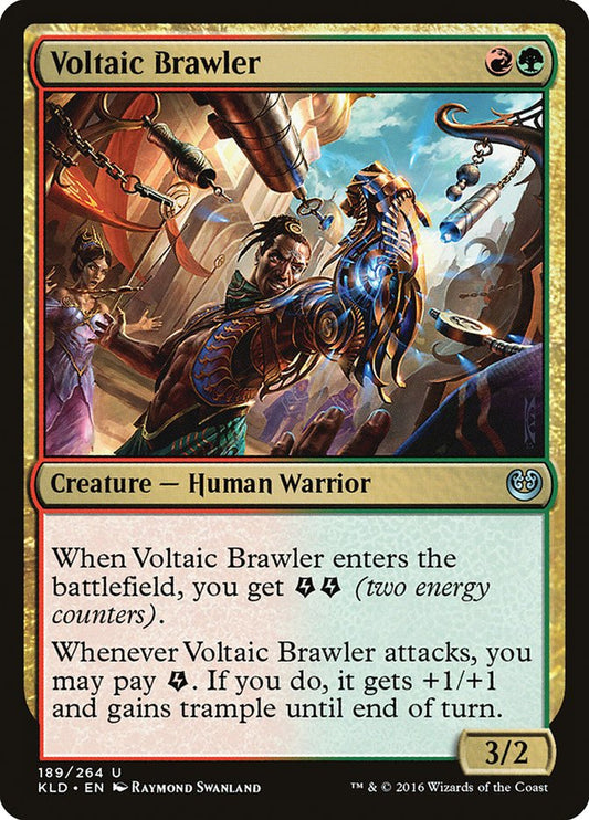 Voltaic Brawler [Kaladesh] [Foil]