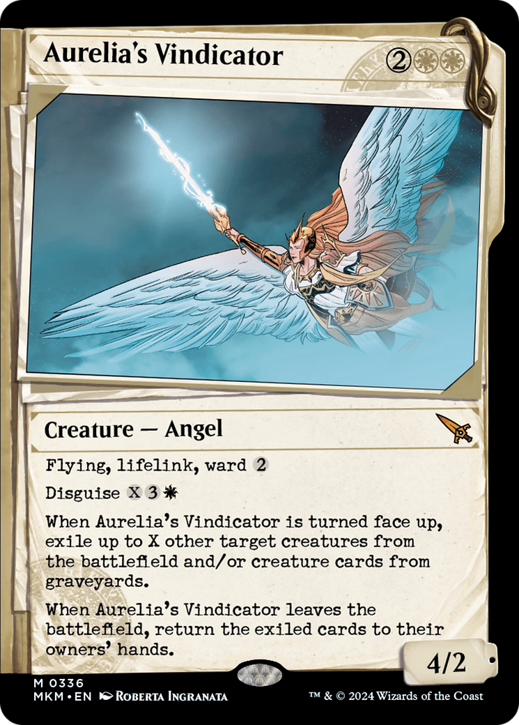 Aurelia's Vindicator (Showcase) [Murders at Karlov Manor] [Foil]