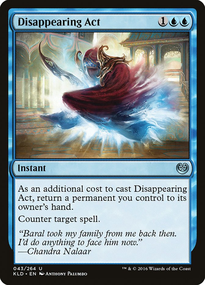 Disappearing Act [Kaladesh] [Foil]
