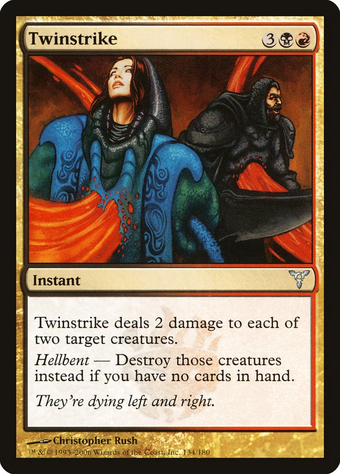 Twinstrike [Dissension] [Foil]