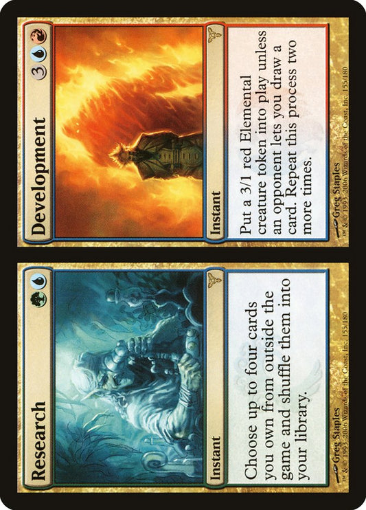 Research // Development [Dissension] [Foil]