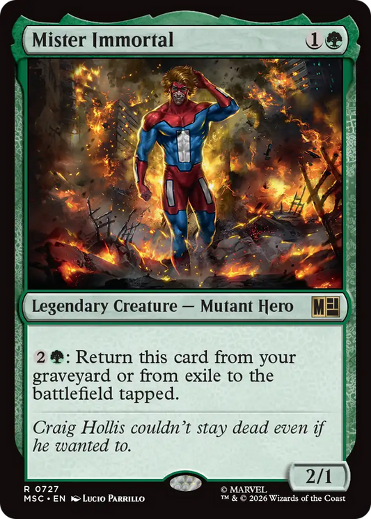 Mister Immortal [Marvel Super Heroes Commander]