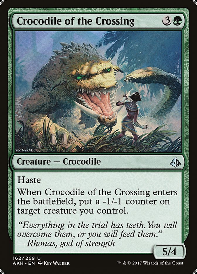 Crocodile of the Crossing [Amonkhet] [Foil]