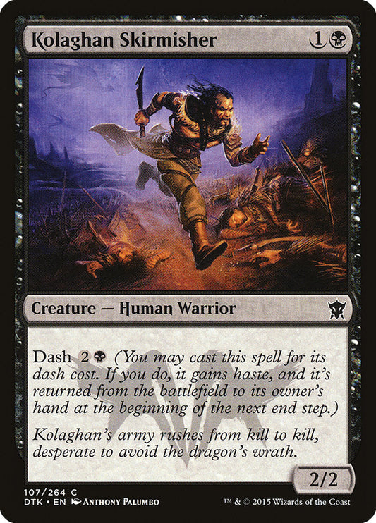 Kolaghan Skirmisher [Dragons of Tarkir] [Foil]