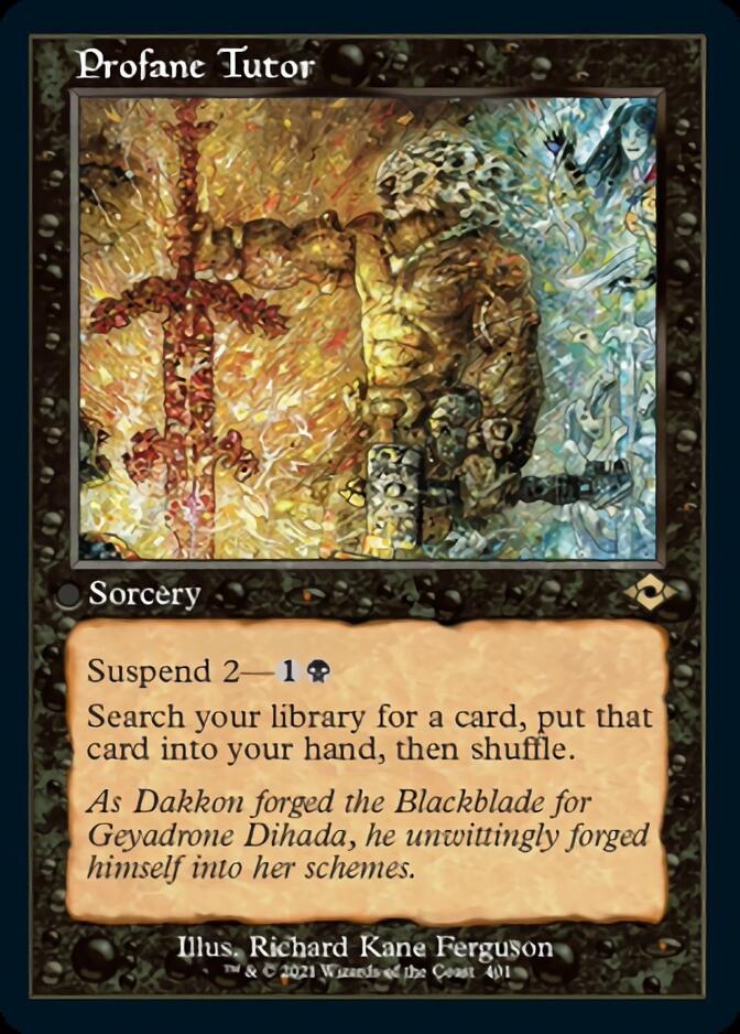 Profane Tutor (Retro) [Modern Horizons 2] [Foil]
