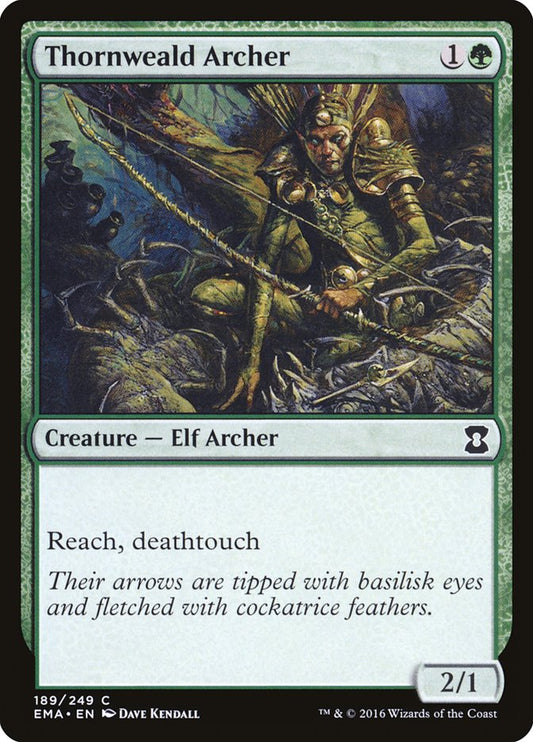 Thornweald Archer [Eternal Masters] [Foil]