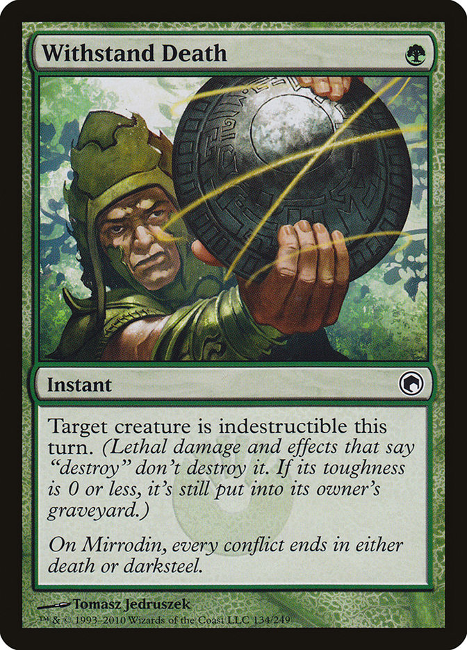 Withstand Death [Scars of Mirrodin] [Foil]