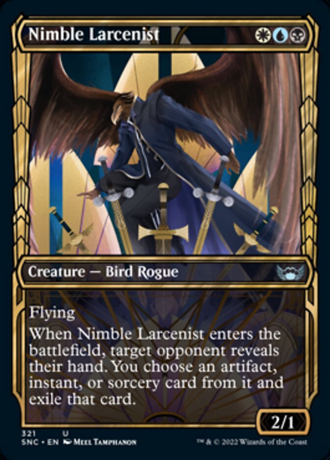 Nimble Larcenist (Showcase Golden Age) [Streets of New Capenna] [Foil]