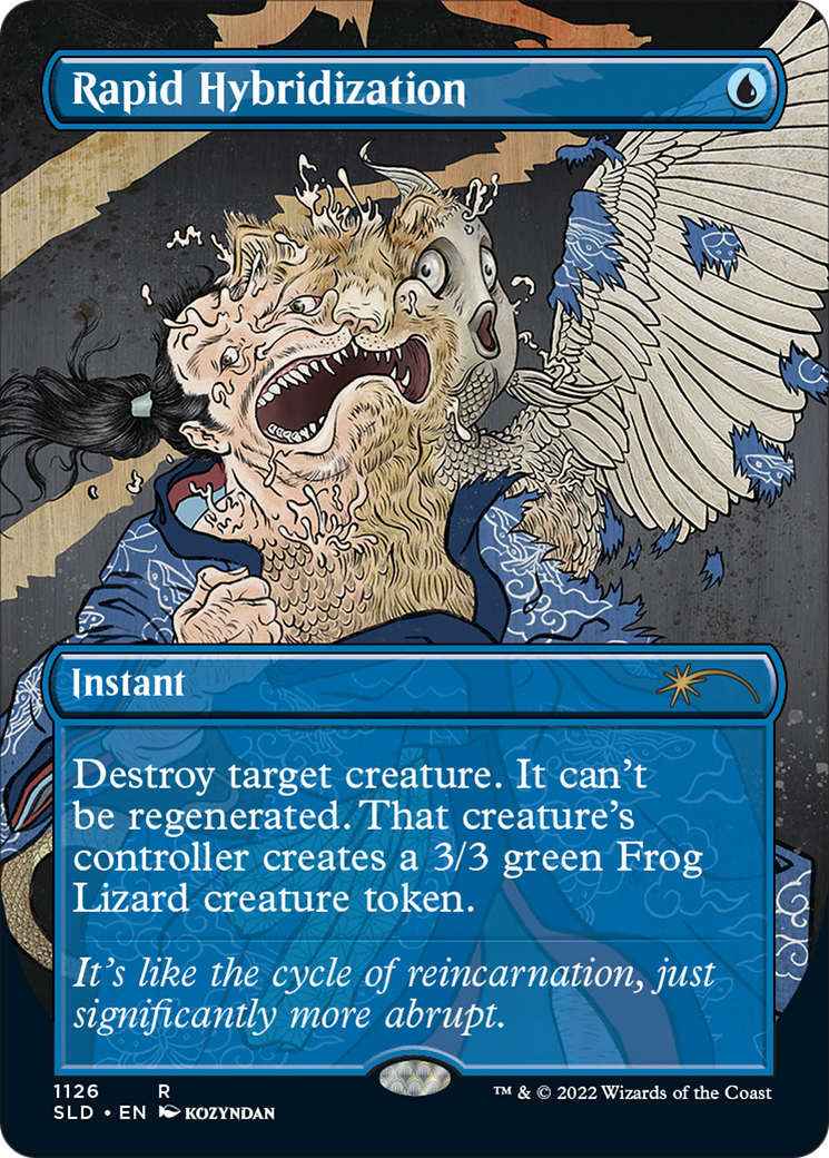 Rapid Hybridization (Borderless) [Secret Lair Drop Series] [Foil]