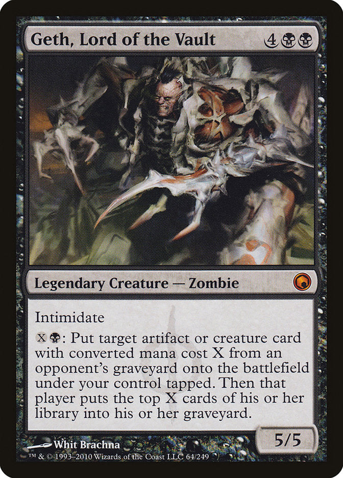 Geth, Lord of the Vault [Scars of Mirrodin] [Foil]