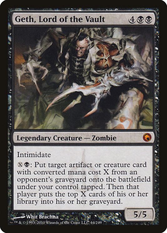 Geth, Lord of the Vault [Scars of Mirrodin] [Foil]