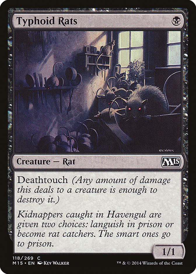 Typhoid Rats [Core Set 2015]