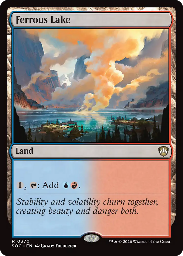Ferrous Lake [Secrets of Strixhaven Commander] [Foil]