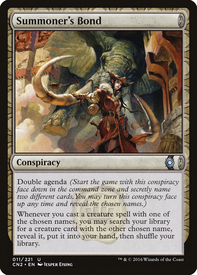 Summoner's Bond [Conspiracy: Take the Crown] [Foil]
