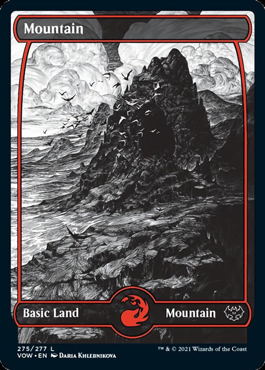 Mountain (275) [Innistrad: Crimson Vow] [Foil]