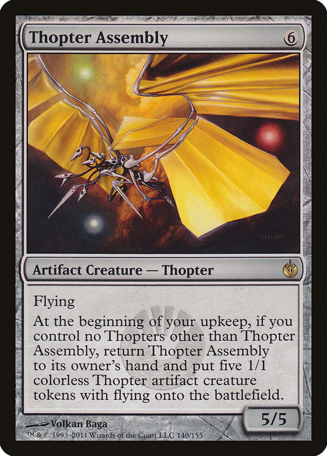 Thopter Assembly [Mirrodin Besieged] [Foil]