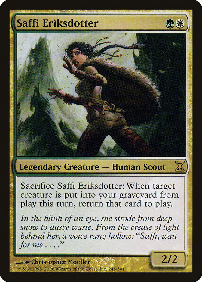 Saffi Eriksdotter [Time Spiral] [Foil]