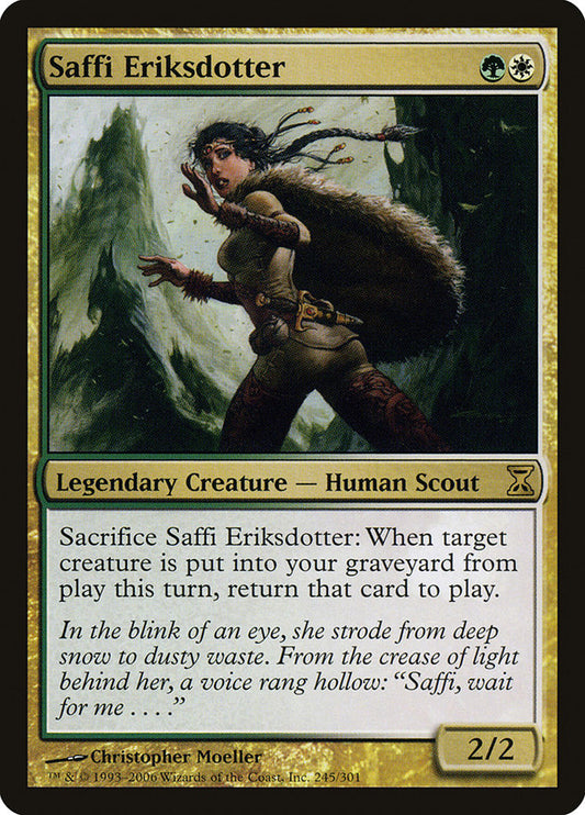 Saffi Eriksdotter [Time Spiral] [Foil]
