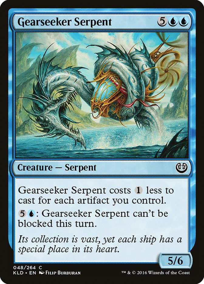Gearseeker Serpent [Kaladesh] [Foil]