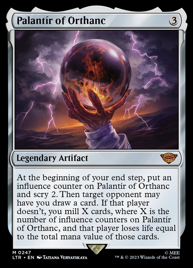 Palantir of Orthanc [The Lord of the Rings: Tales of Middle-Earth] [Foil]