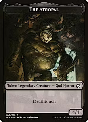 Tomb of Annihilation // The Atropal Double-Sided Token [Dungeons & Dragons: Adventures in the Forgotten Realms Tokens] [Foil]