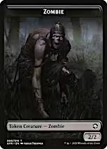 Devil // Zombie Double-Sided Token [Dungeons & Dragons: Adventures in the Forgotten Realms Tokens]