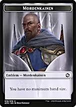 Dog Illusion // Mordenkainen Emblem Double-Sided Token [Dungeons & Dragons: Adventures in the Forgotten Realms Tokens]