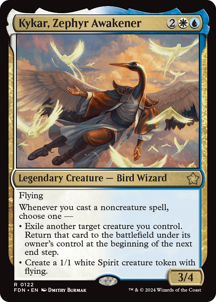 Kykar, Zephyr Awakener [Foundations] [Foil]