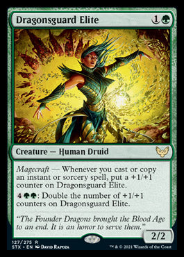 Dragonsguard Elite [Strixhaven: School of Mages] [Foil]