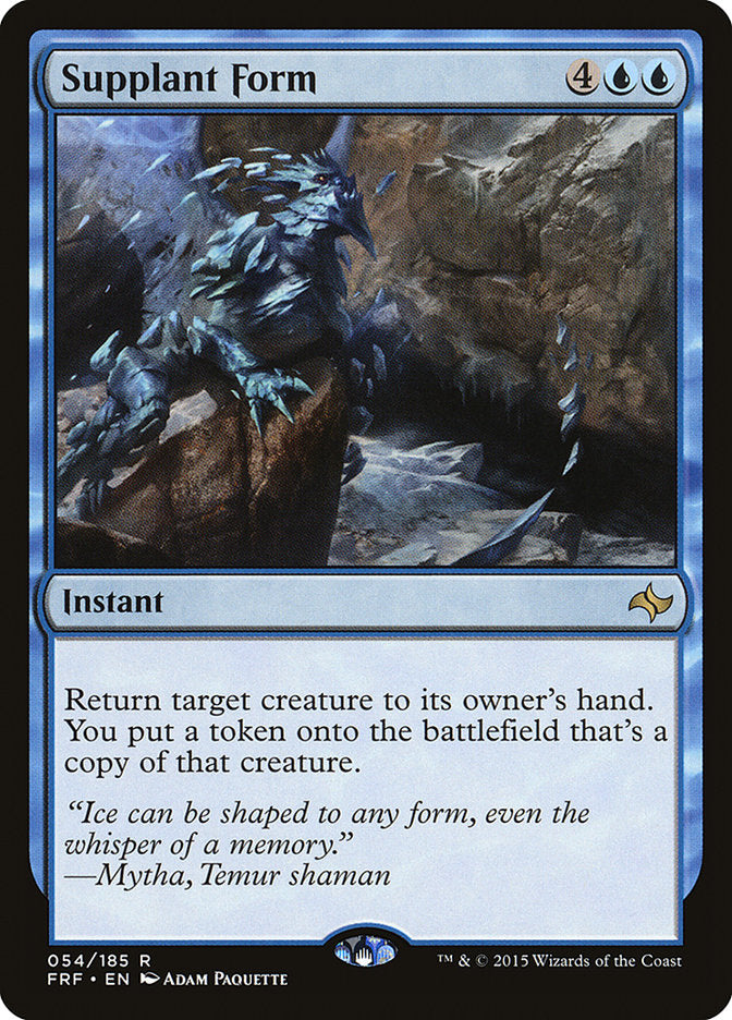 Supplant Form [Fate Reforged] [Foil]
