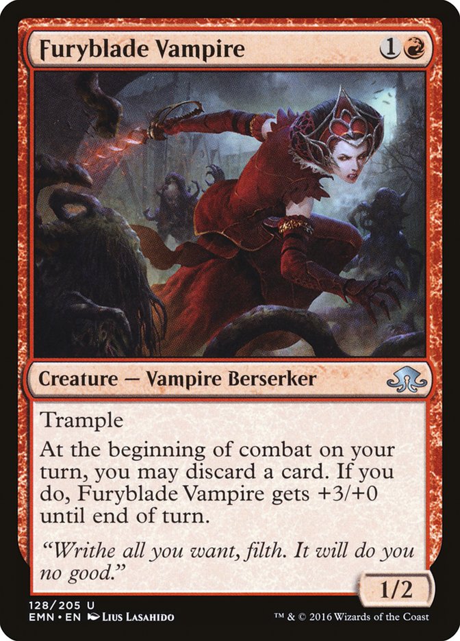 Furyblade Vampire [Eldritch Moon] [Foil]