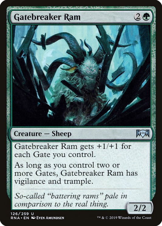 Gatebreaker Ram [Ravnica Allegiance] [Foil]