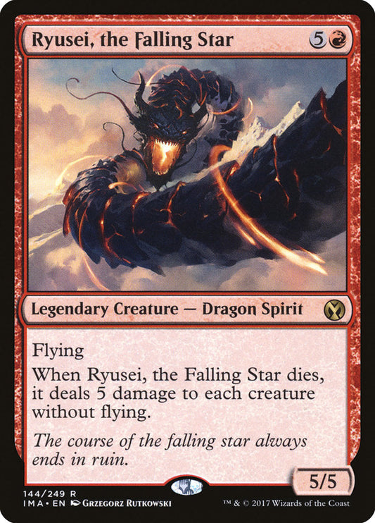 Ryusei, the Falling Star [Iconic Masters] [Foil]