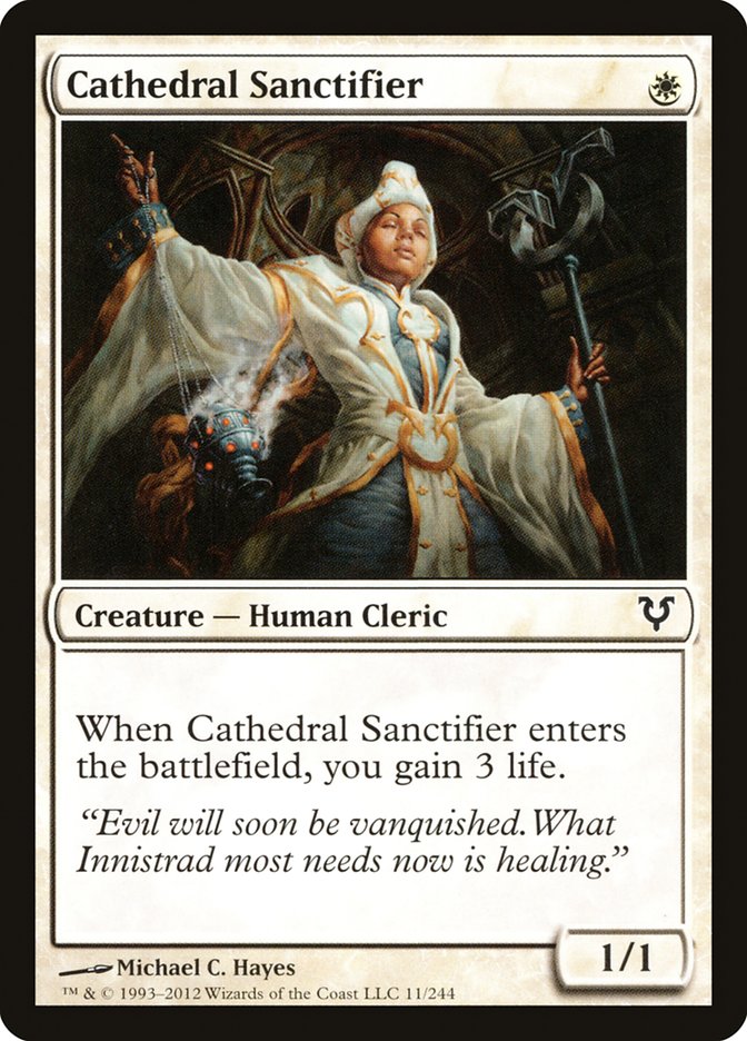 Cathedral Sanctifier [Avacyn Restored] [Foil]