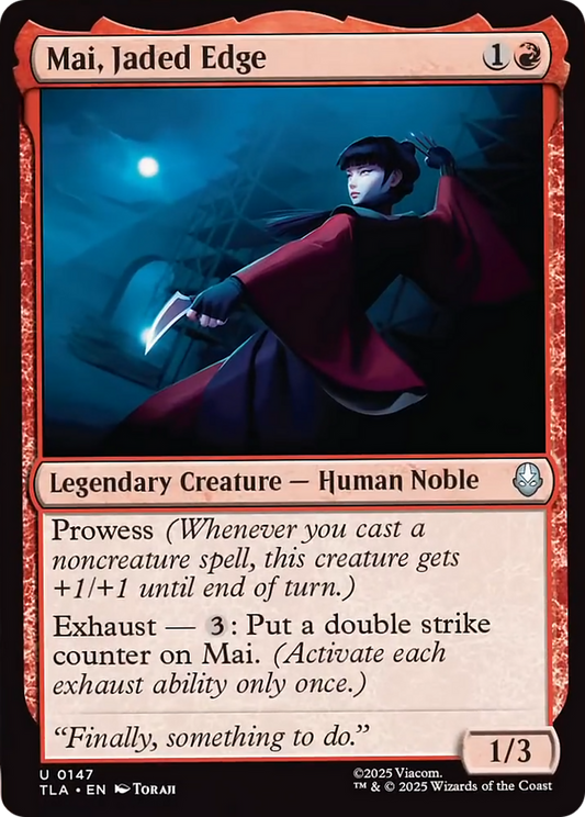 Mai, Jaded Edge [Avatar: The Last Airbender] [Foil]
