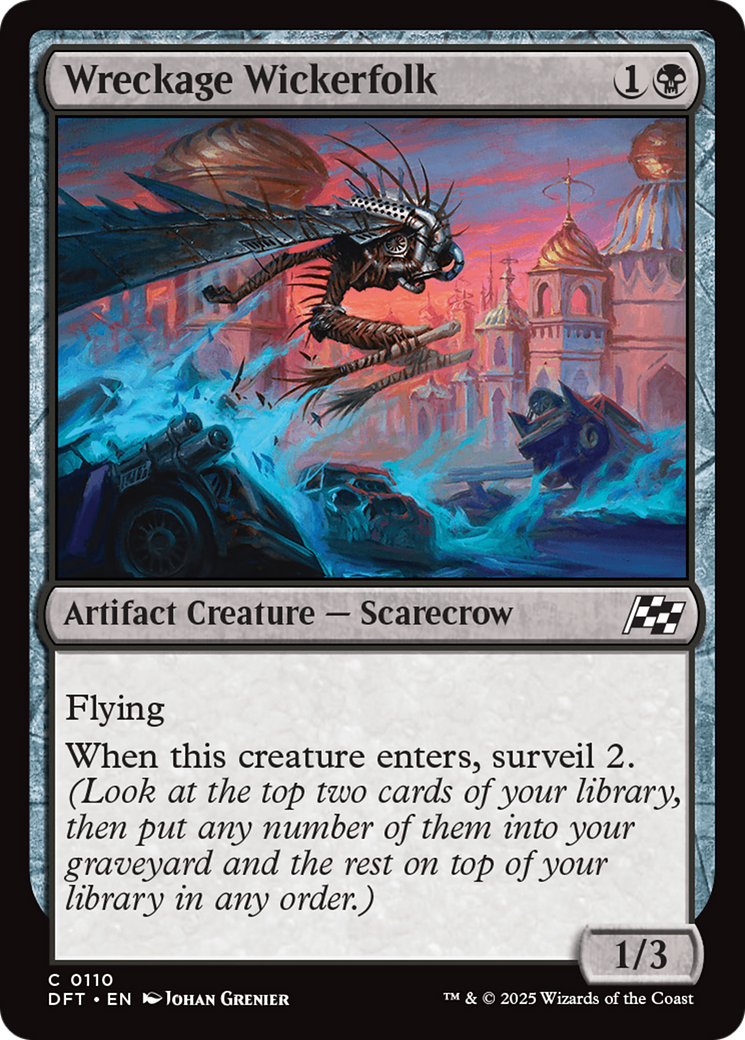Wreckage Wickerfolk [Aetherdrift] [Foil]