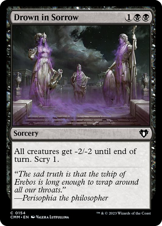 Drown in Sorrow [Commander Masters] [Foil]