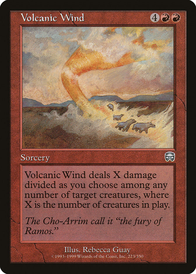 Volcanic Wind [Mercadian Masques] [Foil]