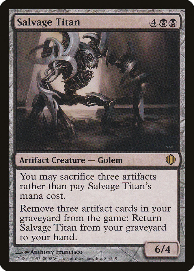 Salvage Titan [Shards of Alara] [Foil]