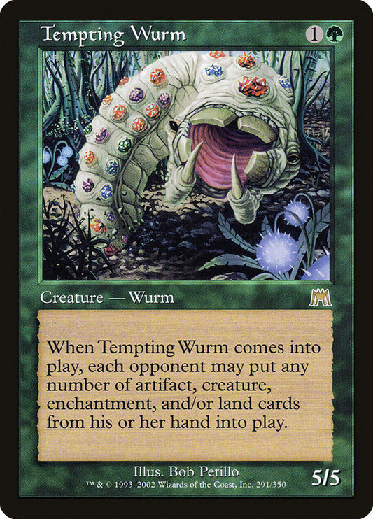 Tempting Wurm [Onslaught] [Foil]