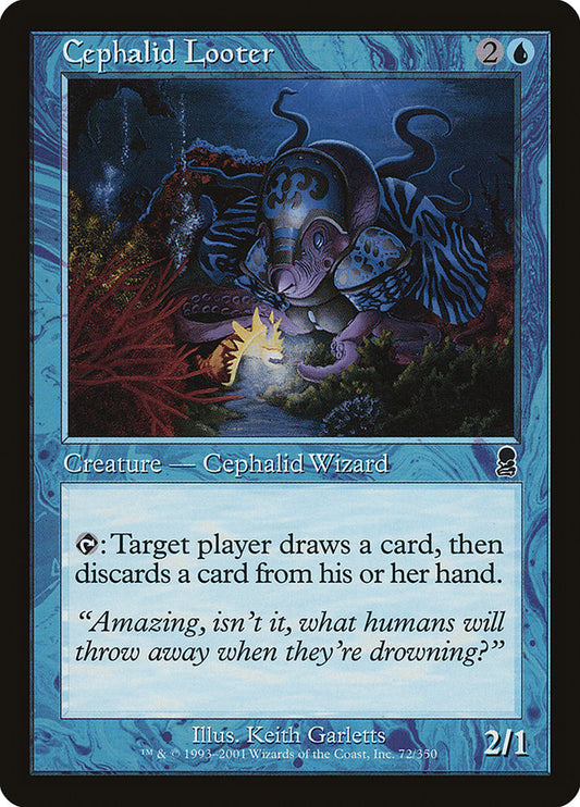 Cephalid Looter (Misprinted) [Odyssey] [Foil]