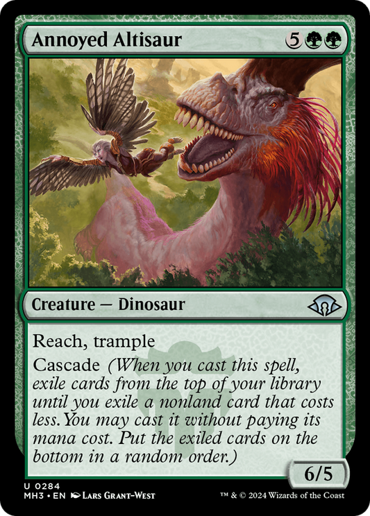 Annoyed Altisaur [Modern Horizons 3] [Foil]
