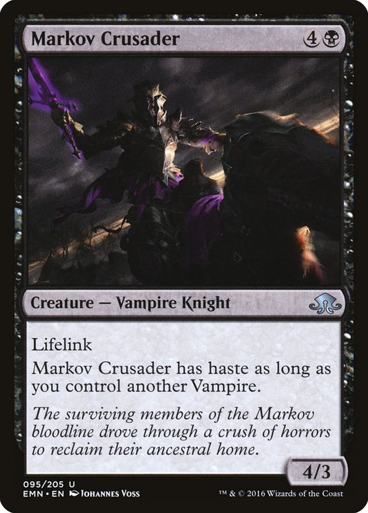 Markov Crusader [Eldritch Moon] [Foil]
