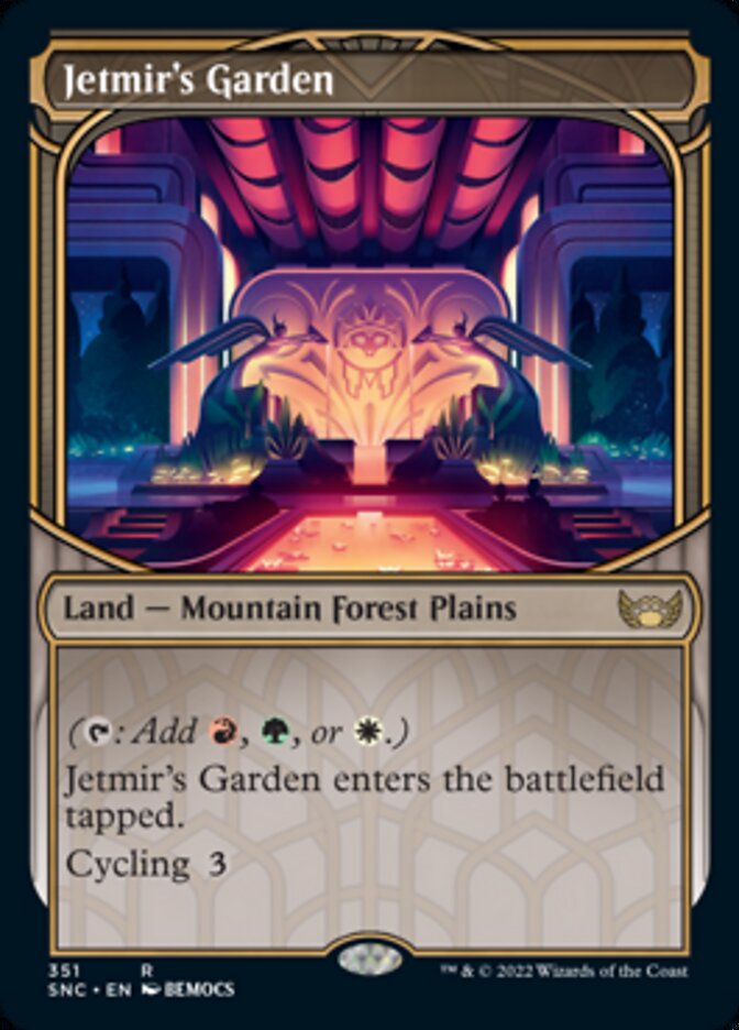 Jetmir's Garden (Showcase Skyscraper) [Streets of New Capenna] [Foil]