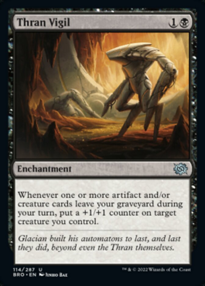 Thran Vigil [The Brothers' War] [Foil]