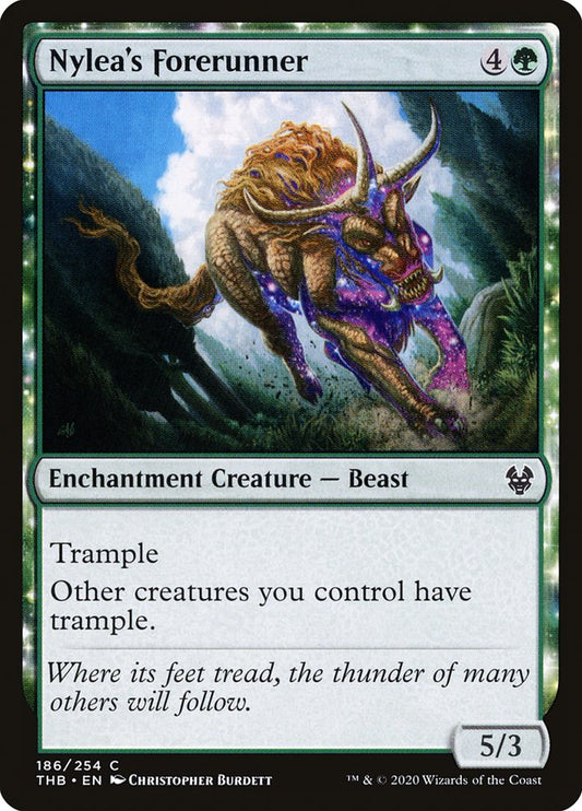 Nylea's Forerunner [Theros Beyond Death] [Foil]